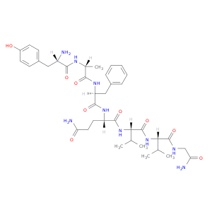 Glycinamide, L-tyrosyl-D-alanyl-L-phenylalanyl-L-glutaminyl-L-valyl-L-valyl-