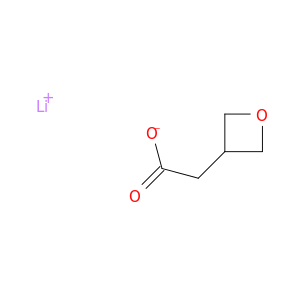 (1+)2-(氧杂环丁-3-基)乙酸锂