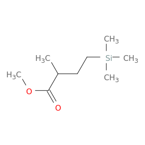 Butanoic acid, 2-methyl-4-(trimethylsilyl)-, methyl ester