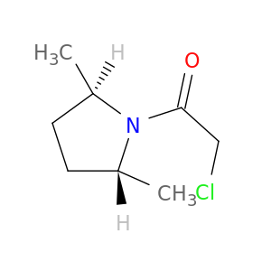 Ethanone, 2-chloro-1-[(2R,5R)-2,5-dimethyl-1-pyrrolidinyl]-