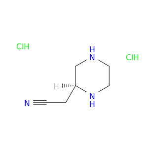 (S)-2-(哌嗪-2-基)乙腈二盐酸盐