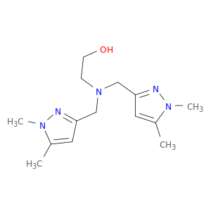 Ethanol, 2-[bis[(1,5-dimethyl-1H-pyrazol-3-yl)methyl]amino]-