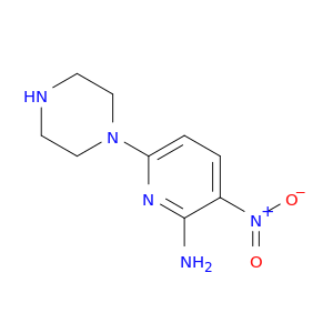 3-硝基-6-(1-哌嗪基)-2-吡啶胺