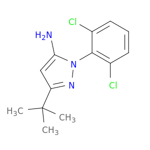 3-(叔丁基)-1-(2,6-二氯苯基)-1H-吡唑-5-胺