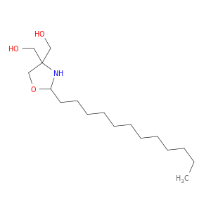 4,4-Oxazolidinedimethanol, 2-dodecyl-