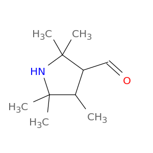 3-Pyrrolidinecarboxaldehyde, 2,2,4,5,5-pentamethyl-