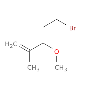 1-Pentene, 5-bromo-3-methoxy-2-methyl-