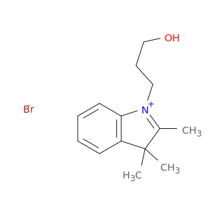 3H-Indolium, 1-(3-hydroxypropyl)-2,3,3-trimethyl-, bromide