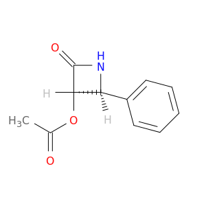 (3R,4S)-2-Oxo-4-phenylazetidin-3-yl acetate