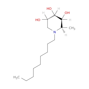 3,4,5-Piperidinetriol, 2-methyl-1-nonyl-, (2R,3S,4R,5S)-