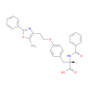 N-苯并-O-[2-(5-甲基-2-苯基-4-恶唑基)乙基]酪氨酸