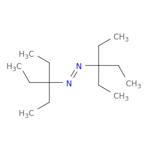 Diazene, bis(1,1-diethylpropyl)-, (E)-