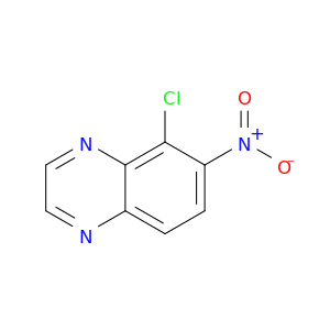 Quinoxaline, 5-chloro-6-nitro-