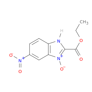 1H-Benzimidazole-2-carboxylic acid, 5-nitro-, ethyl ester, 3-oxide