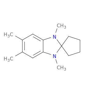 1',3',5',6'-TETRAMETHYLSPIRO(CYCLOPENTANE-1,2'-(2,3-DIHYDROBENZO[D]IMIDAZOLE))