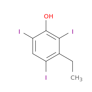 Phenol, 3-ethyl-2,4,6-triiodo-