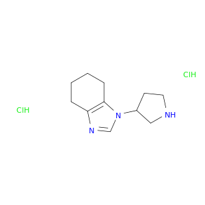 1-(Pyrrolidin-3-yl)-4,5,6,7-tetrahydro-1H-1,3-benzodiazole dihydrochloride