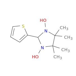 Imidazolidine, 1,3-dihydroxy-4,4,5,5-tetramethyl-2-(2-thienyl)-