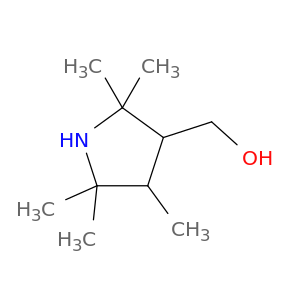 3-Pyrrolidinemethanol, 2,2,4,5,5-pentamethyl-