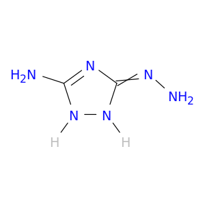 3H-1,2,4-Triazol-3-one, 5-amino-1,2-dihydro-, hydrazone