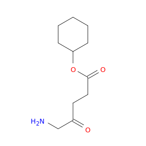 Pentanoic acid, 5-amino-4-oxo-, cyclohexyl ester