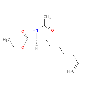 8-Nonenoic acid, 2-(acetylamino)-, ethyl ester, (2S)-