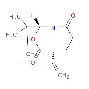 (3R,7aR)-3-(叔丁基)-7a-乙烯基二氢-1H,3H-吡咯并[1,2-c]恶唑-1,5(6H)-二酮