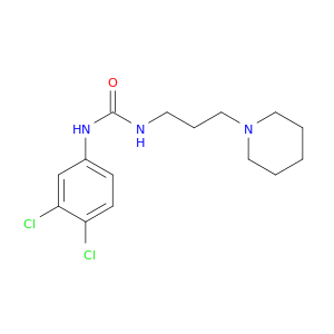 Urea, N-(3,4-dichlorophenyl)-N'-[3-(1-piperidinyl)propyl]-
