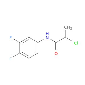 2-chloro-N-(3,4-difluorophenyl)propanamide