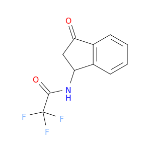 2,2,2-Trifluoro-N-(3-oxo-2,3-dihydro-1H-inden-1-yl)acetamide