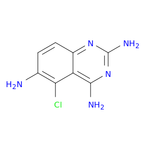 2,4,6-Quinazolinetriamine,5-chloro-