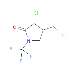 2-Pyrrolidinone, 3-chloro-4-(chloromethyl)-1-(trifluoromethyl)-