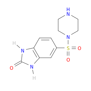 5-(Piperazine-1-sulfonyl)-2,3-dihydro-1H-1,3-benzodiazol-2-one