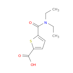 2-Thiophenecarboxylic acid, 5-[(diethylamino)carbonyl]-