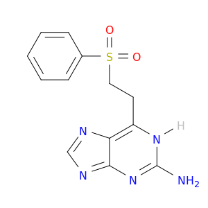 1H-Purin-2-amine, 6-[2-(phenylsulfonyl)ethyl]-