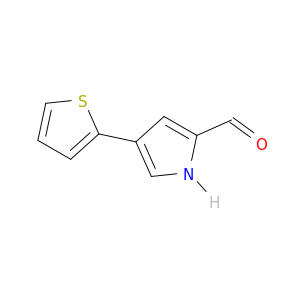 1H-Pyrrole-2-carboxaldehyde, 4-(2-thienyl)-