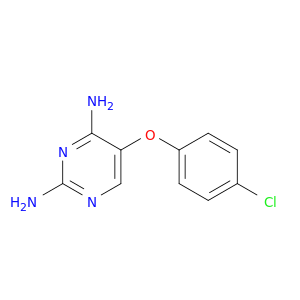 5-(4-chlorophenoxy)pyrimidine-2,4-diamine