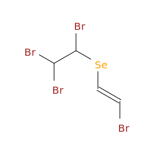 Ethene, 1-bromo-2-[(1,2,2-tribromoethyl)seleno]-, (1E)-