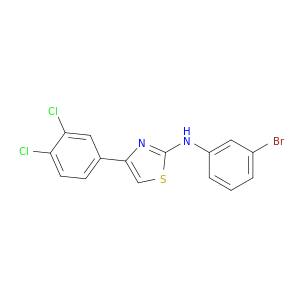 2-Thiazolamine, N-(3-bromophenyl)-4-(3,4-dichlorophenyl)-