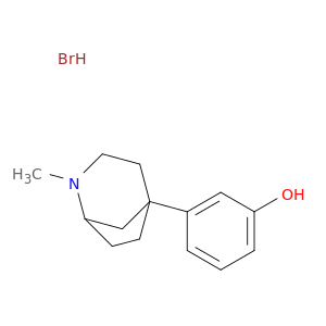 Phenol, 3-(2-methyl-2-azabicyclo[3.2.1]oct-5-yl)-, hydrobromide
