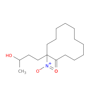 Cyclododecanone, 2-(3-hydroxybutyl)-2-nitro-