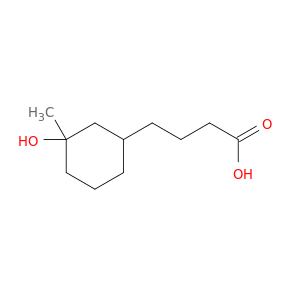 Cyclohexanebutanoic acid, 3-hydroxy-3-methyl-