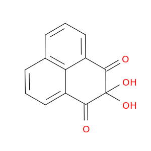 1H-Phenalene-1,3(2H)-dione, 2,2-dihydroxy-