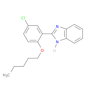 1H-Benzimidazole, 2-[5-chloro-2-(pentyloxy)phenyl]-