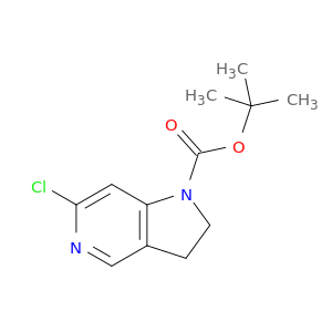 6-氯-2,3-二氢-1H-吡咯并[3,2-c]吡啶-1-甲酸叔丁酯