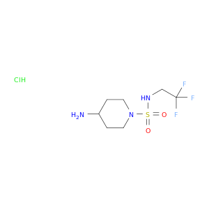 4-Amino-N-(2,2,2-trifluoroethyl)piperidine-1-sulfonamide Hydrochloride