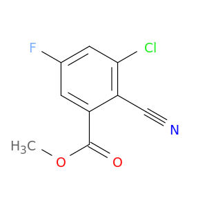 Methyl 3-chloro-2-cyano-5-fluorobenzoate