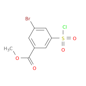 3-溴-5-(氯磺酰基)苯甲酸甲酯