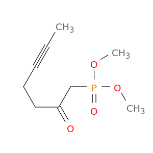 Phosphonic acid, (2-oxo-5-heptynyl)-, dimethyl ester