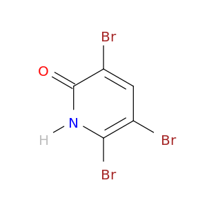 2(1H)-Pyridinone, 3,5,6-tribromo-